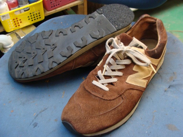 いずみ靴店のnew Balance ニューバランス に関する靴修理ビフォーアフター事例 6522 ユアマイスター
